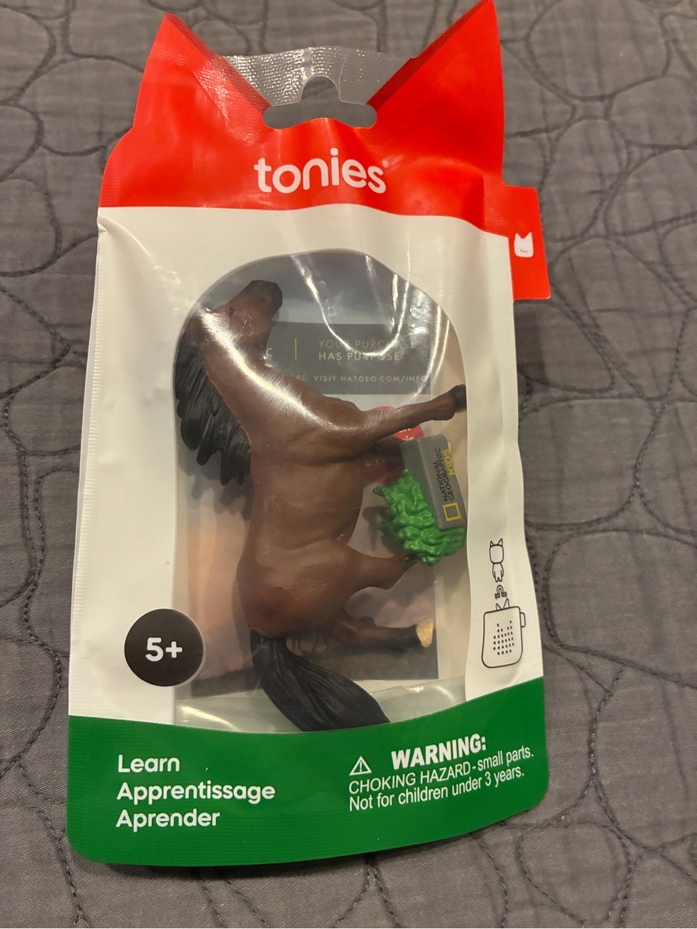 NWT Tonies National Geographic Horse Tonie Figure - Tonie for Toniebox